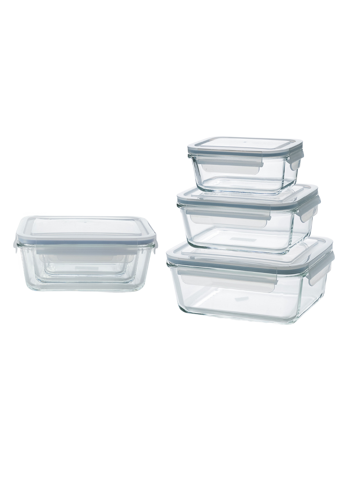 Astar - Glass Food Containers Rectangle